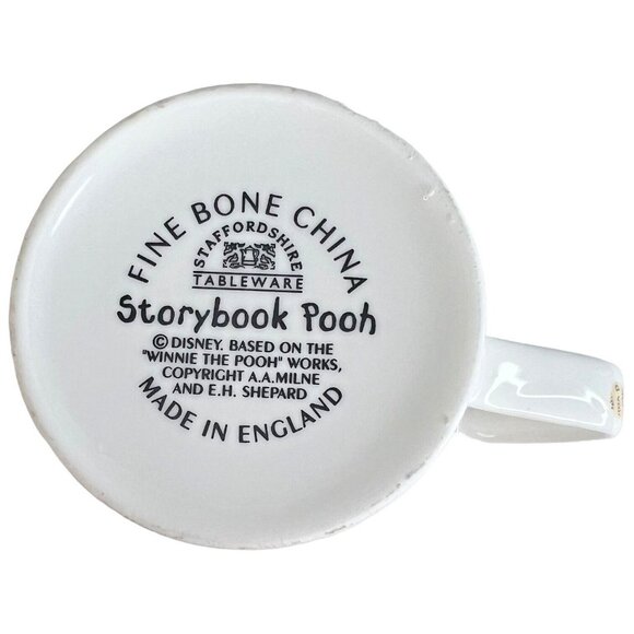 Storybook Winnie The Pooh Disney Mug Eeyore Tigger Fine Bone China Staffordshire - Picture 9 of 9